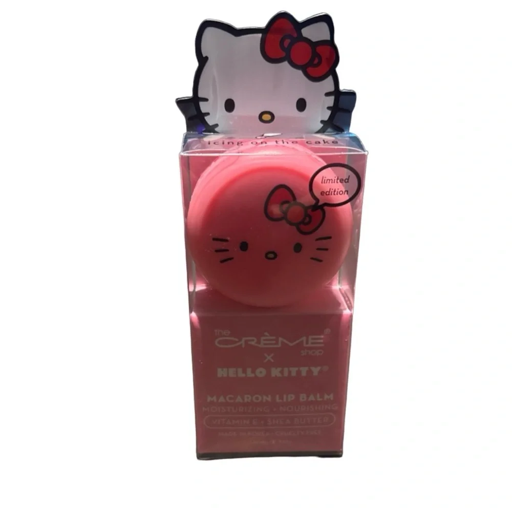 The Creme Shop Hello Kitty by Sanrio Pink Macaron Lip Balm